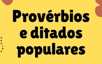 Manhãs de rimas e ditados populares