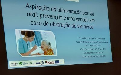 Tarde de formação pela estagiária Liliana Alves