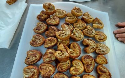 Confeção de palmier